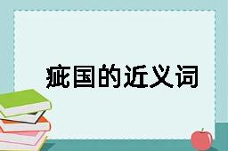 疵国的近义词