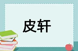 皮轩