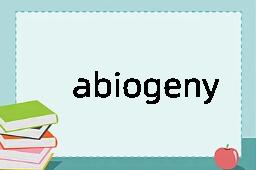 abiogeny