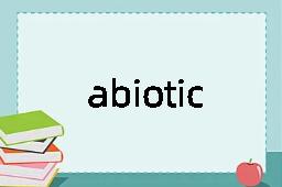 abiotic