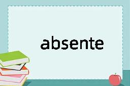 absenteeism