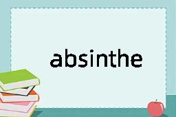 absinthe