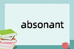 absonant