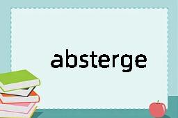 absterge