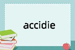 accidie