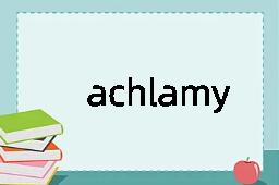 achlamydeous