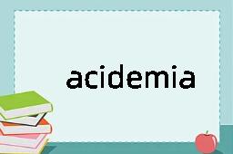 acidemia