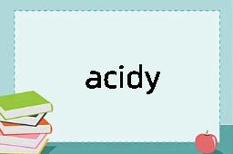 acidy