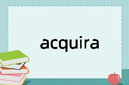 acquirability