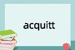 acquittal