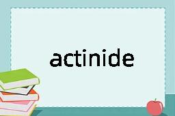 actinide