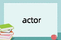 actor