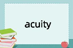 acuity