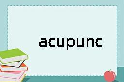 acupuncture