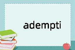 ademption