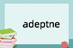 adeptness