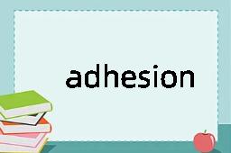 adhesion