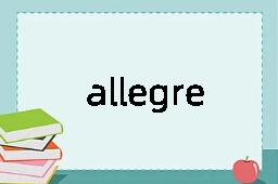 allegretto