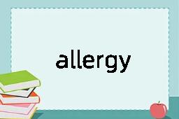 allergy