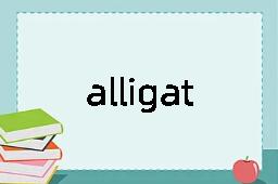 alligator