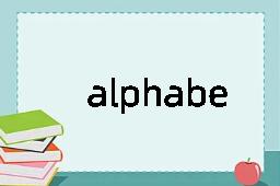 alphabetic