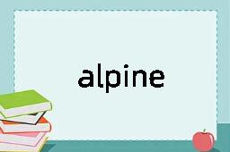 alpine