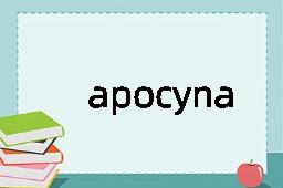 apocynaceous