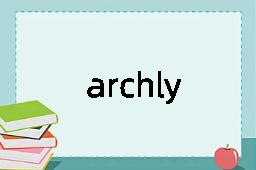 archly