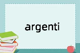 argentiferous