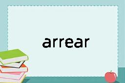 arrear