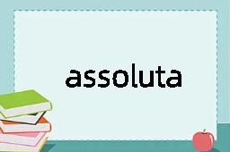 assoluta