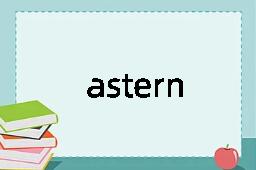 astern