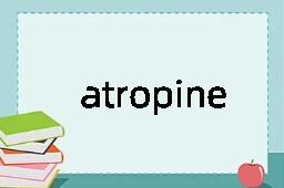 atropine