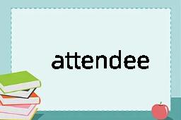 attendee