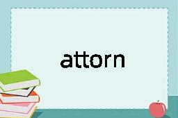 attorn