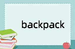 backpack