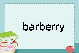 barberry