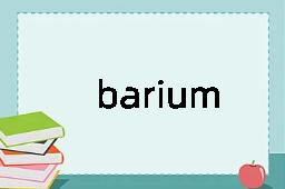 barium