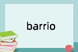 barrio