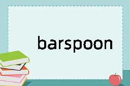 barspoon