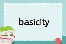 basicity