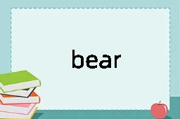 bear