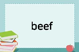 beef