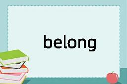 belong