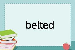 belted