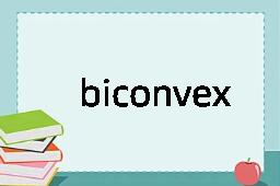 biconvex