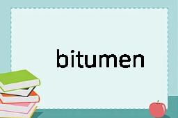 bitumen