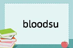 bloodsucking