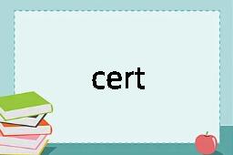 cert