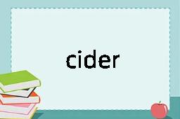 cider